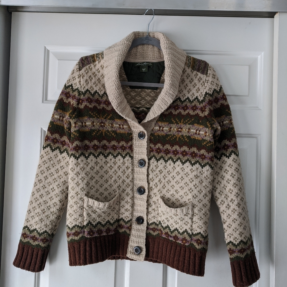 Women's Eddie Bauer "Grandpa" Sweater